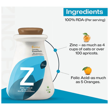MyFitFuel Zinc + Folic Acid Capsule