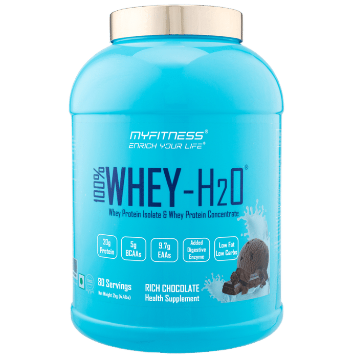 Myfitness 100% Whey-H2O Rich Chocolate - Classic Derma