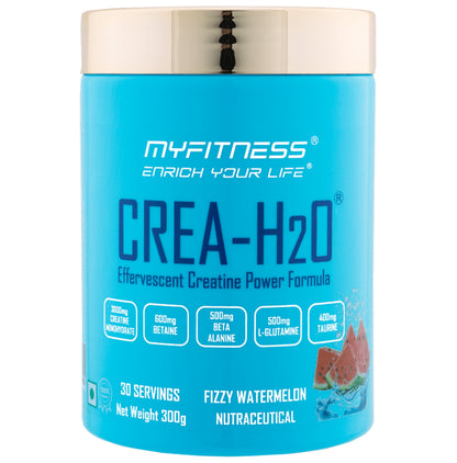 Myfitness Crea - H2O Powder Fizzy Watermelon - Classic Derma