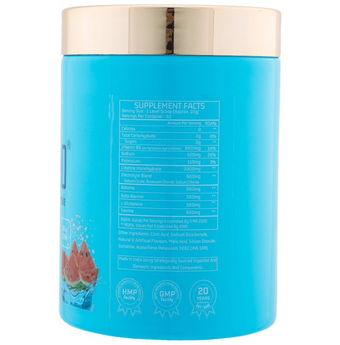 Myfitness Crea - H2O Powder Fizzy Watermelon