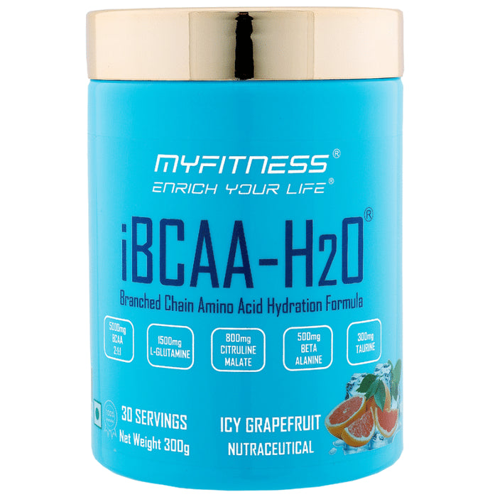 Myfitness iBCAA - H2O Powder Icy Grapefruit - Classic Derma