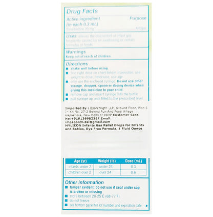 Mylicon Infants Gas Relief Drops