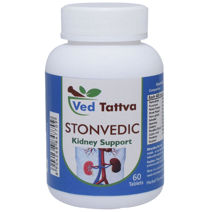 Ved Tattva Stonvedic Kidney Support Tablet - Classic Derma