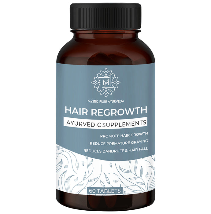 Mystic Pure Ayurveda Hair Regrowth Tablet - Classic Derma