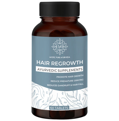 Mystic Pure Ayurveda Hair Regrowth Tablet - Classic Derma