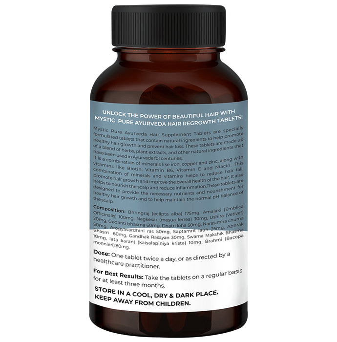 Mystic Pure Ayurveda Hair Regrowth Tablet