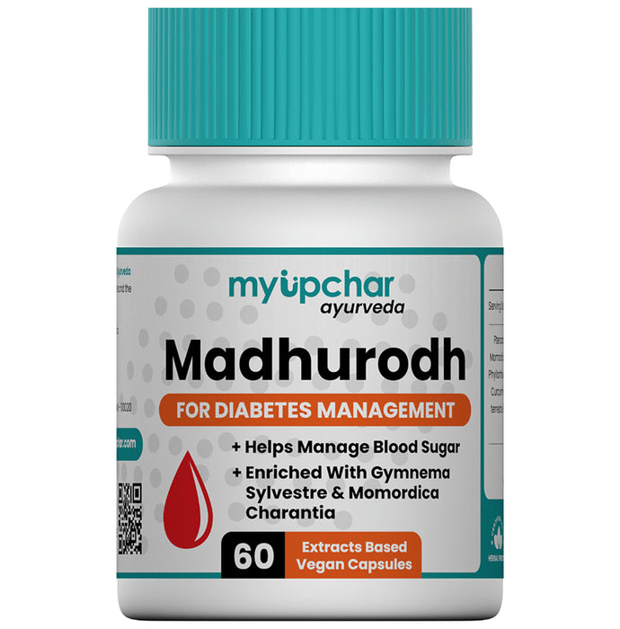 Myupchar Ayurveda Madhurodh Extracts Based Vegan Capsule - Classic Derma