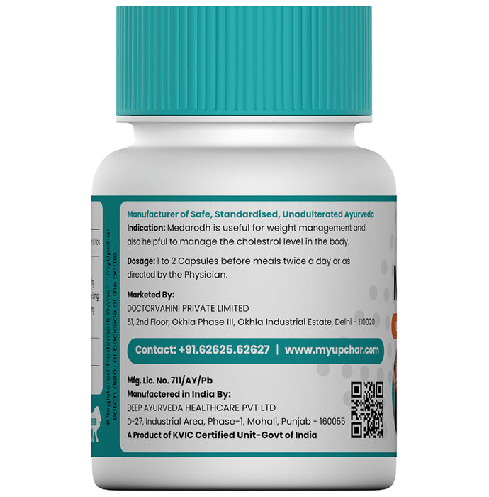 Myupchar Ayurveda Medarodh Extract Based Capsule