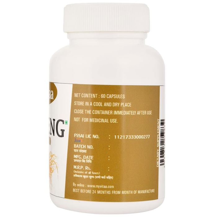 Myvitaa Ginseng 500mg Capsule