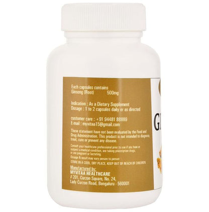 Myvitaa Ginseng 500mg Capsule
