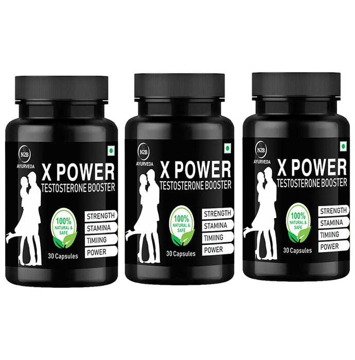 N2B Ayurveda X Power Testosterone Booster - Classic Derma