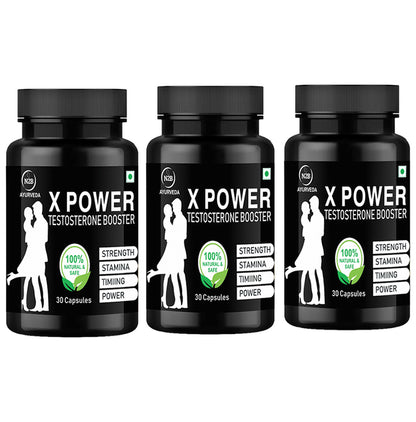 N2B Ayurveda X Power Testosterone Booster - Classic Derma