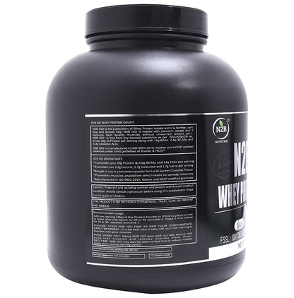 N2B ISO Whey Protein Isolate Powder | Chocolate Flavour | Nutrition Enhancer Powder Chocolate