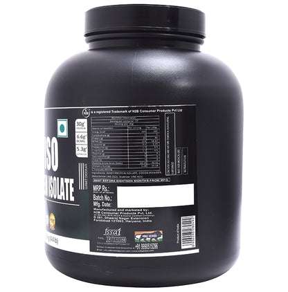 N2B ISO Whey Protein Isolate Powder | Chocolate Flavour | Nutrition Enhancer Powder Chocolate