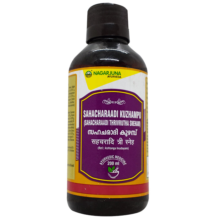 Nagarjuna Ayurveda Sahacharaadi Kuzhampu Thrivrutha Sneham - Classic Derma