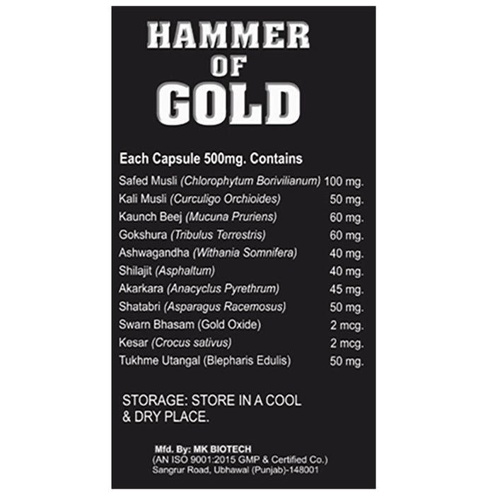 Cackle's Hammer of Gold Capsule