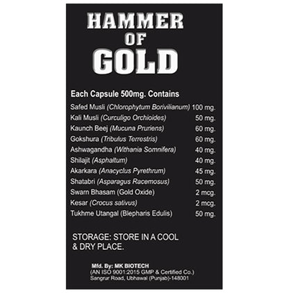 Cackle's Hammer of Gold Capsule