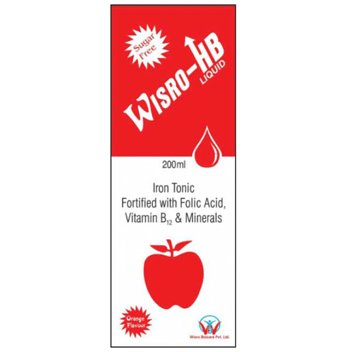Wisro HB Liquid Orange Sugar Free - Classic Derma