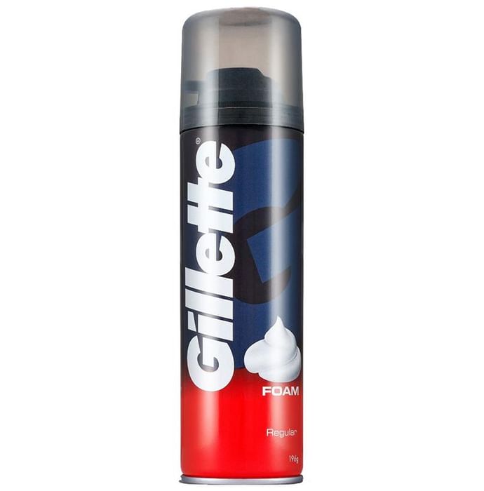Gillette Regular Shaving Foam for Men - Classic Derma