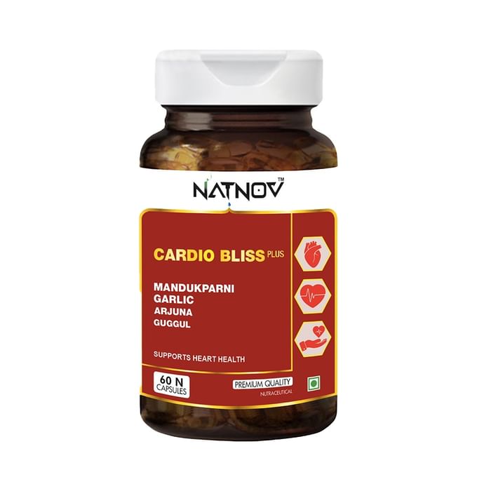 Natnov Nutrition Cardio Bliss Plus Capsule - Classic Derma