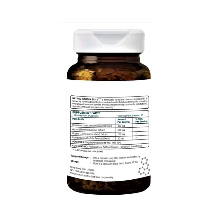 Natnov Nutrition Cardio Bliss Plus Capsule