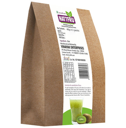 Nattfru Kiwi Juice Powder 40gm Sachet (2 Each)