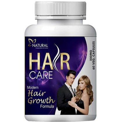 Natural Hair Care 500mg Veg Capsule - Classic Derma