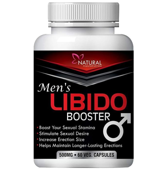 Natural Men's Libido Booster 500mg Veg Capsule - Classic Derma