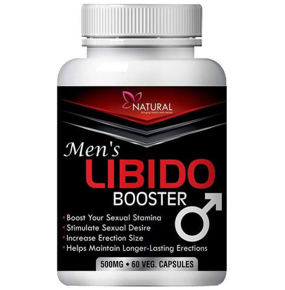 Natural Men's Libido Booster 500mg Veg Capsule - Classic Derma