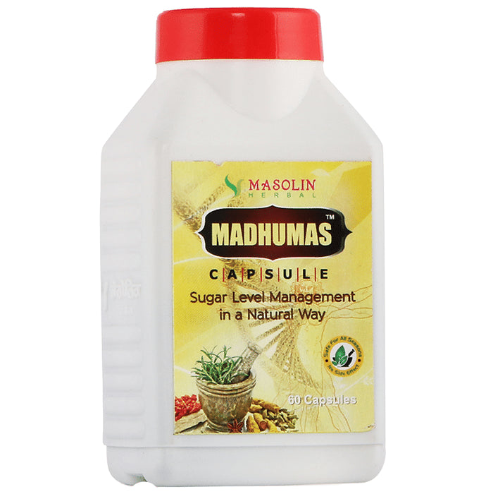 Masolin Herbal Madhumas Capsule (60 Capsule)