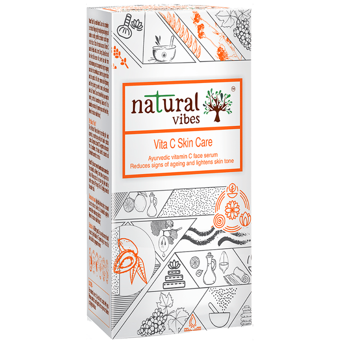 Natural Vibes Vitamin C Skin Care Serum - Classic Derma