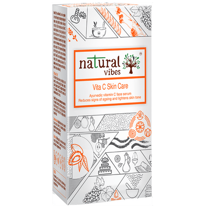 Natural Vibes Vitamin C Skin Care Serum - Classic Derma