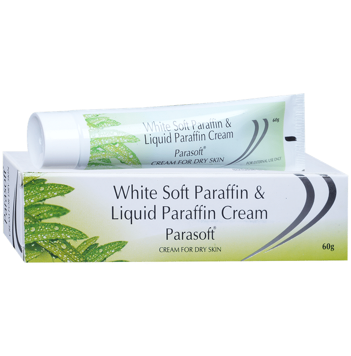 Parasoft White Soft Paraffin & Liquid Paraffin Cream | For Dry Skin - Classic Derma