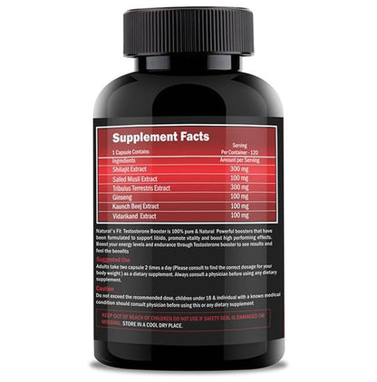 Natural's Fit Testosterone Booster 1000mg Capsule