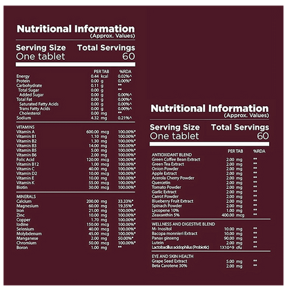 Nature Ally Multivitamin Gold Advance Women 50+ Tablet
