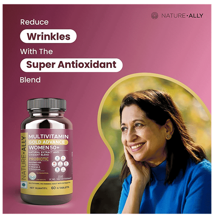 Nature Ally Multivitamin Gold Advance Women 50+ Tablet