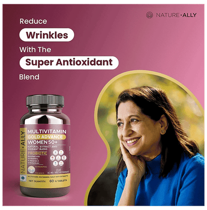 Nature Ally Multivitamin Gold Advance Women 50+ Tablet