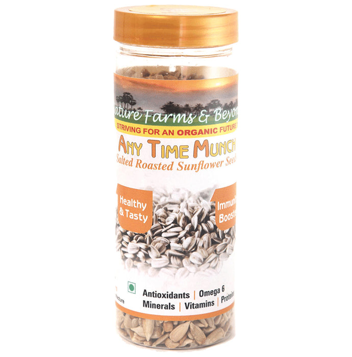 Nature Farms & Beyond Salted Roasted Sunflower Seeds - Classic Derma