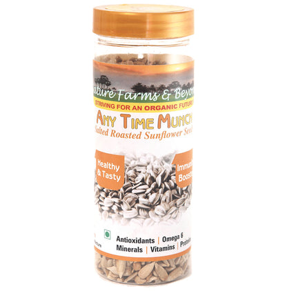 Nature Farms & Beyond Salted Roasted Sunflower Seeds - Classic Derma
