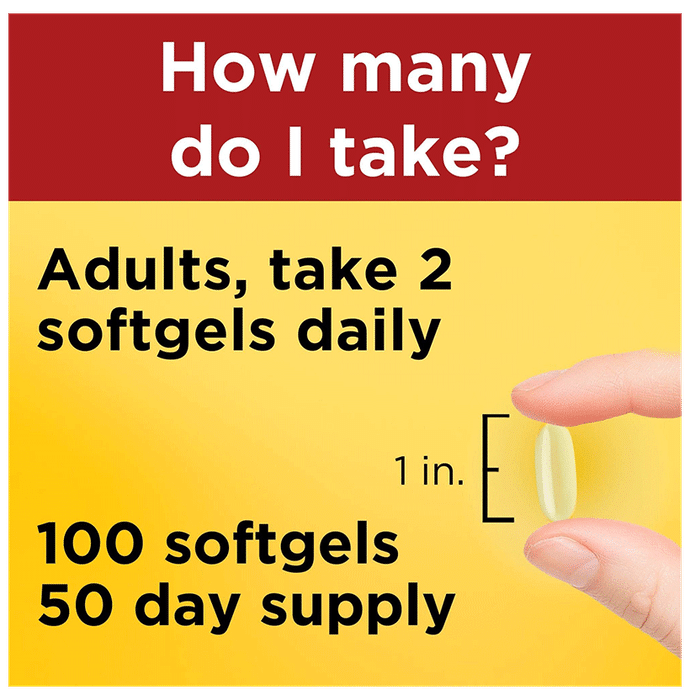 Nature Made Fish Oil Omega-3 1200mg Softgels