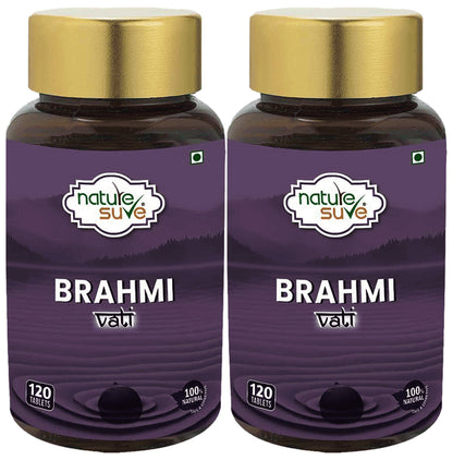 Nature Sure Brahmi Vati (120 Each) - Classic Derma