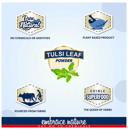 Nature Sure Tulsi Leaf Powder (200gm Each) with 50gm Raw Honey Free