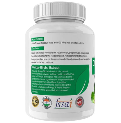 Natureal Ginkgo Biloba Extract 800mg Capsule