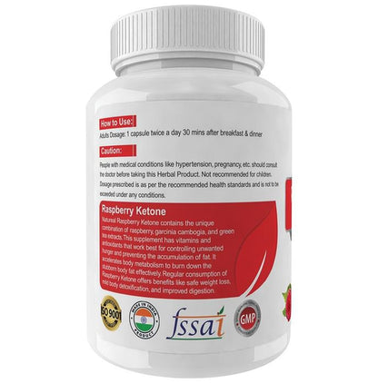 Natureal Raspberry Ketone 800mg Capsule