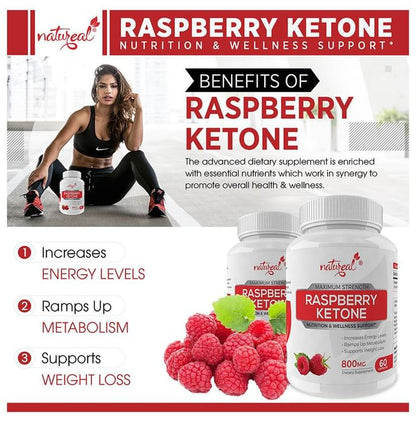 Natureal Raspberry Ketone 800mg Capsule