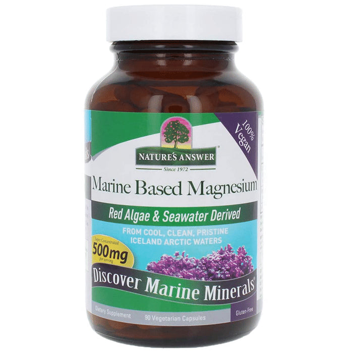 Nature's Answer Marine Based Magnesium Vegatarian Capsule - Classic Derma