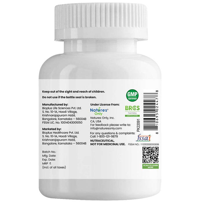Natures Only Vegan Omega 3 DHA 200mg Veg Softgel