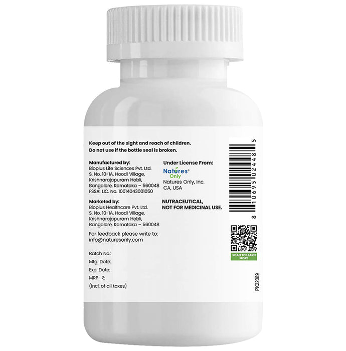 Natures Only Vegan Omega 3 DHA 200mg Veg Softgel