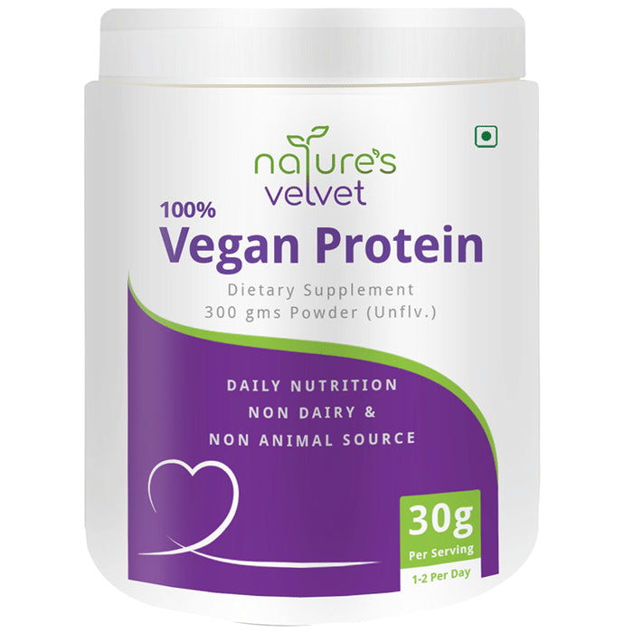 Nature's Velvet 100% Vegan Protein Powder - Classic Derma