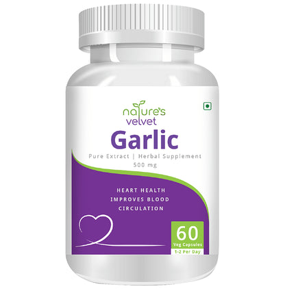 Nature's Velvet Garlic Pure Extract 500mg Capsule - Classic Derma